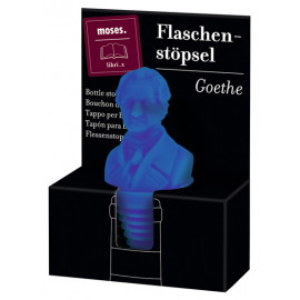 Flaschenstöpsel Goethe - Farbe blau