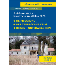 Abitur Nordrhein-Westfalen 2026  Deutsch - Paket (GK/LK)